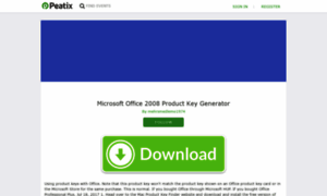 Microsoft-office-2008-product-key-generator.peatix.com thumbnail