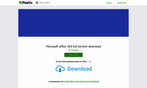 Microsoft-office-365-full-torrent-download.peatix.com thumbnail