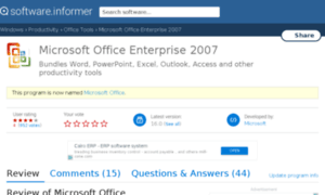 Microsoft-office-enterprise-2007.software.informer.com thumbnail