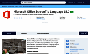 Microsoft-office-screentip-language-engl.software.informer.com thumbnail