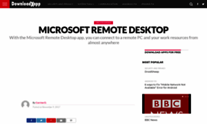 Microsoft-remote-desktop.downloadxapp.com thumbnail