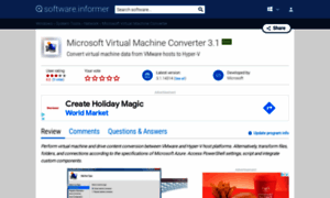 Microsoft-virtual-machine-converter.software.informer.com thumbnail