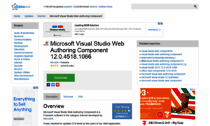 Microsoft-visual-studio-web-authoring-component.updatestar.com thumbnail