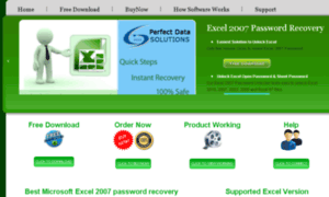 Microsoft.excel2007passwordrecovery.com thumbnail