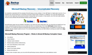 Microsoftbackuprecovery.org thumbnail