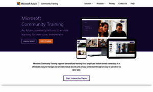 Microsoftcommunitytraining.com thumbnail