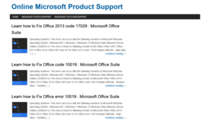 Microsoftproductsupport.com thumbnail