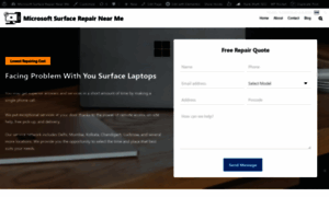 Microsoftsurfacerepairnearme.in thumbnail