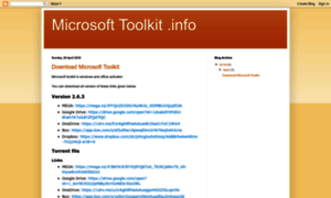 Microsofttoolkitinfo.blogspot.com thumbnail