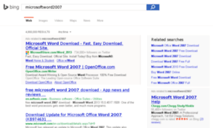 Microsoftword2007.com thumbnail