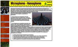 Microspheres-nanospheres.com thumbnail