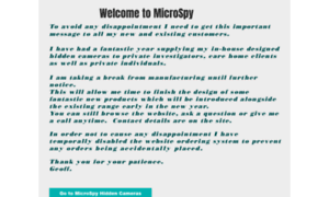 Microspy.com thumbnail