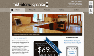 Mid-island-granite.ca thumbnail