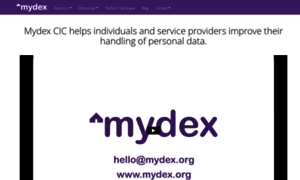 Midata.mydex.org thumbnail