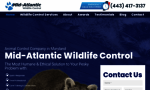 Midatlanticwildlifecontrol.com thumbnail