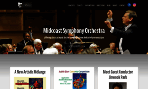 Midcoastsymphony.org thumbnail