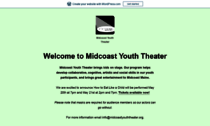Midcoastyouththeater.org thumbnail