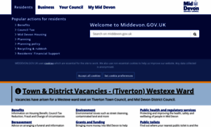 Middevon.gov.uk thumbnail