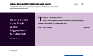 Middleschoolmathmoments.com thumbnail