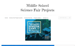 Middleschoolsciencefairprojects.com thumbnail