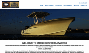Middlesoundboatworks.com thumbnail