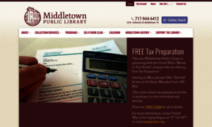 Middletownpubliclib.org thumbnail