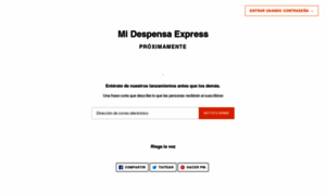 Midespensaexpress.com.mx thumbnail