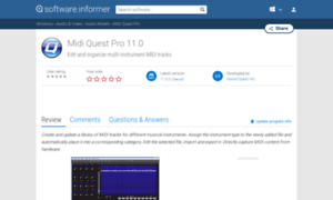 Midi-quest-pro.software.informer.com thumbnail