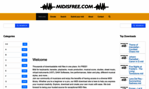 Midisfree.com thumbnail