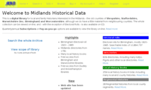 Midlandshistoricaldata.org thumbnail