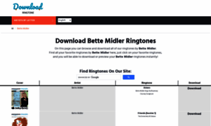 Midler.download-ringtone.com thumbnail