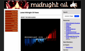 Midnight-oil.info thumbnail