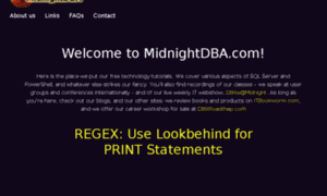 Midnightdba.com thumbnail