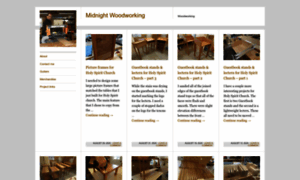 Midnightwoodworking.com thumbnail