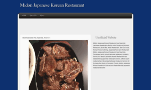 Midorijapanesekoreanrestaurant.com thumbnail