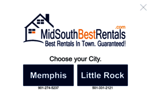 Midsouthbestrentals.com thumbnail