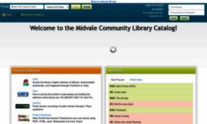 Midvale.biblionix.com thumbnail