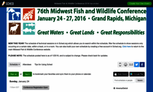 Midwestfishwildlifeconferen2016.sched.org thumbnail