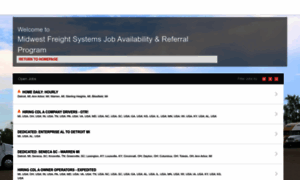 Midwestfreightsystems-careers.employeereferrals.com thumbnail