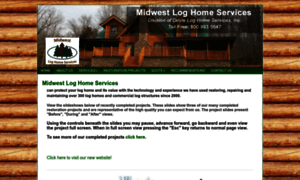 Midwestloghomeservices.com thumbnail