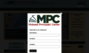 Midwestprincipalscenter.org thumbnail