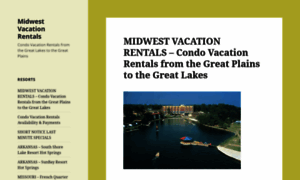 Midwestvacationrentals.com thumbnail