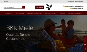 Miele-bkk.de thumbnail