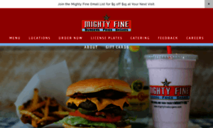 Mightyfineburgers.com thumbnail