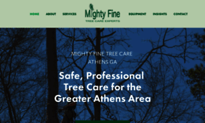 Mightyfinetreecare.com thumbnail