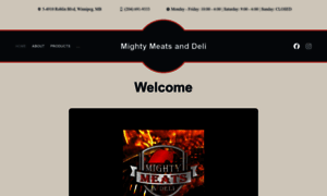 Mightymeatsanddeli.com thumbnail