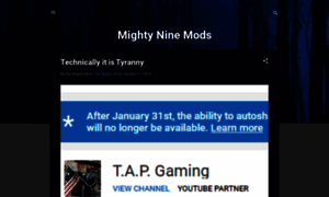 Mightyninemods.blogspot.com thumbnail