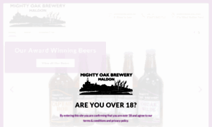 Mightyoakbrewing.co.uk thumbnail