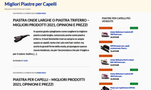 Miglioripiastrepercapelli.com thumbnail