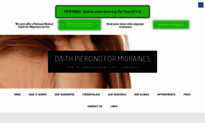 Migraine-piercing.co.uk thumbnail